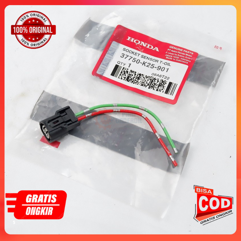Ori Socket Sensor Suhu Panas EOT K25 Honda Beat FI & Scoopy FI original part