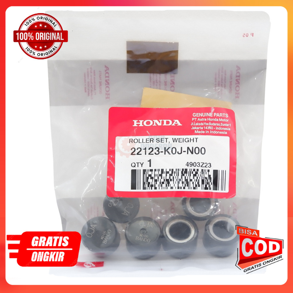 ORI Roller KOJ Original AHM Honda Genio Beat FI - Scoopy FI