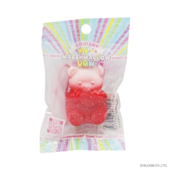 [READY STOCK] IBloom Marshmallow Gummy Bear Squishy Love & Peace Soda Edition / Licensed Jepang