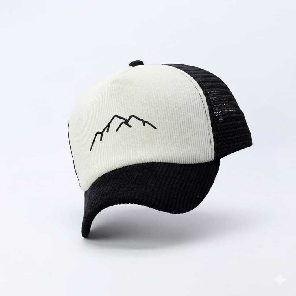 TOPI JARING CORDUROY TOPI PRIA TOPI KEREN TOPI LIDAH PENDEK HIGT QUALITY TOPI TRUCKER  BORDIR Ramada