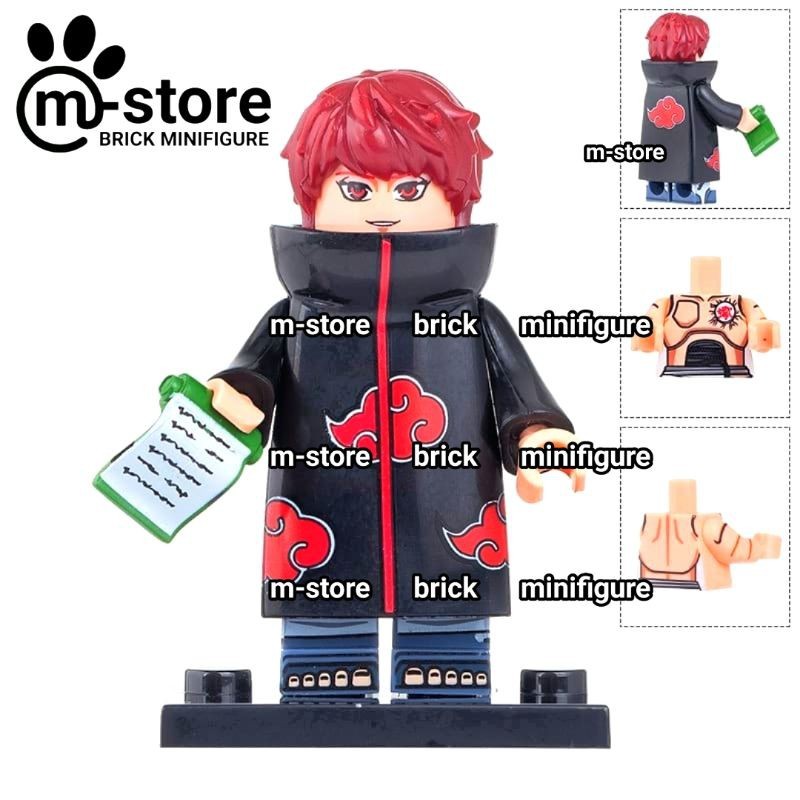 mainan kreatif edukatif karakter naruto sasori akatsuki