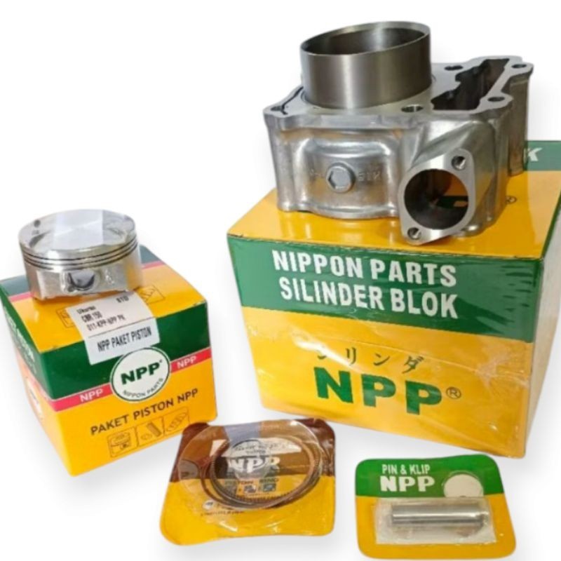 PAKET PISTON BLOK SEHER CBR 150 OLD (KODE 47100 K1500) NPP ORIGINAL NPP