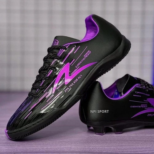 KLEPU.ID BIG SALE!!! Sepatu Futsal Specs Lightspeed Reborn In Black Gold Anak Dan Dewasa Terlaris