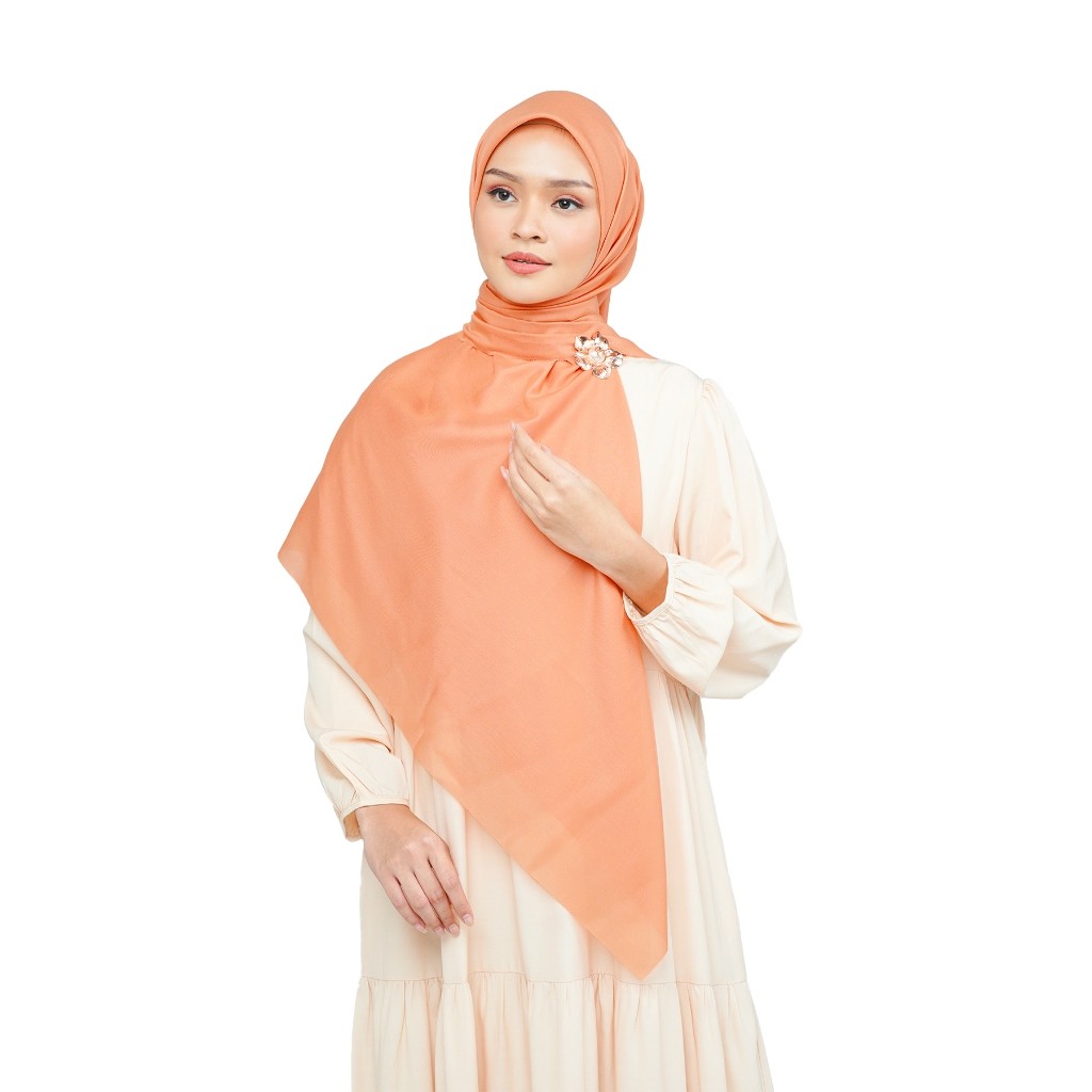 Nada Puspita - Nada Voile Scarf Large - Coral