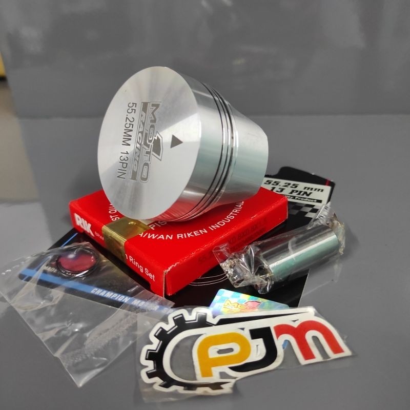 PISTON SEHER 54/54,5/55/55,25 PEN 13 FORGED MOTO1 TAIWAN