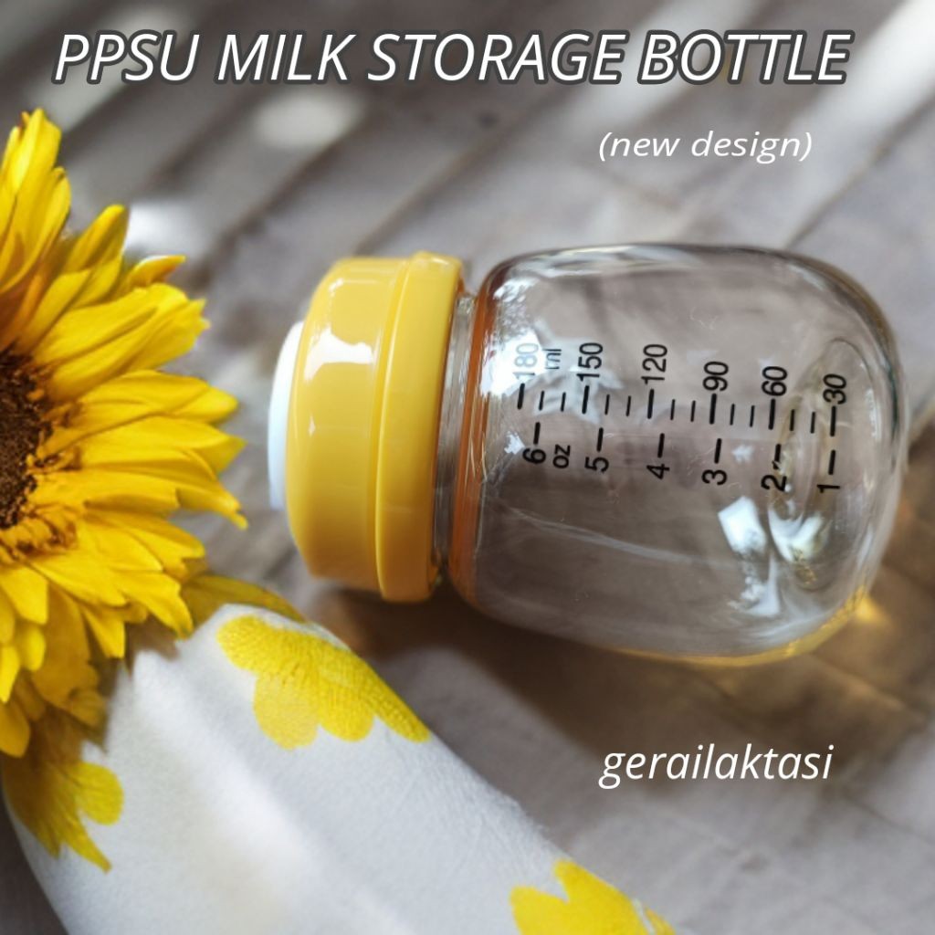 Botol Susu PPSU Wadah ASI PERAH - PPSU Breast Milk Storage Bottle