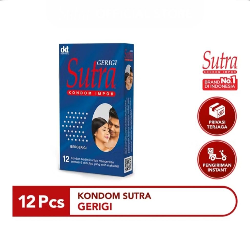 PROMO HARI INI Sutra Bergerigi Biru Isi 12 + 3pcs  Sutra Bergerigi