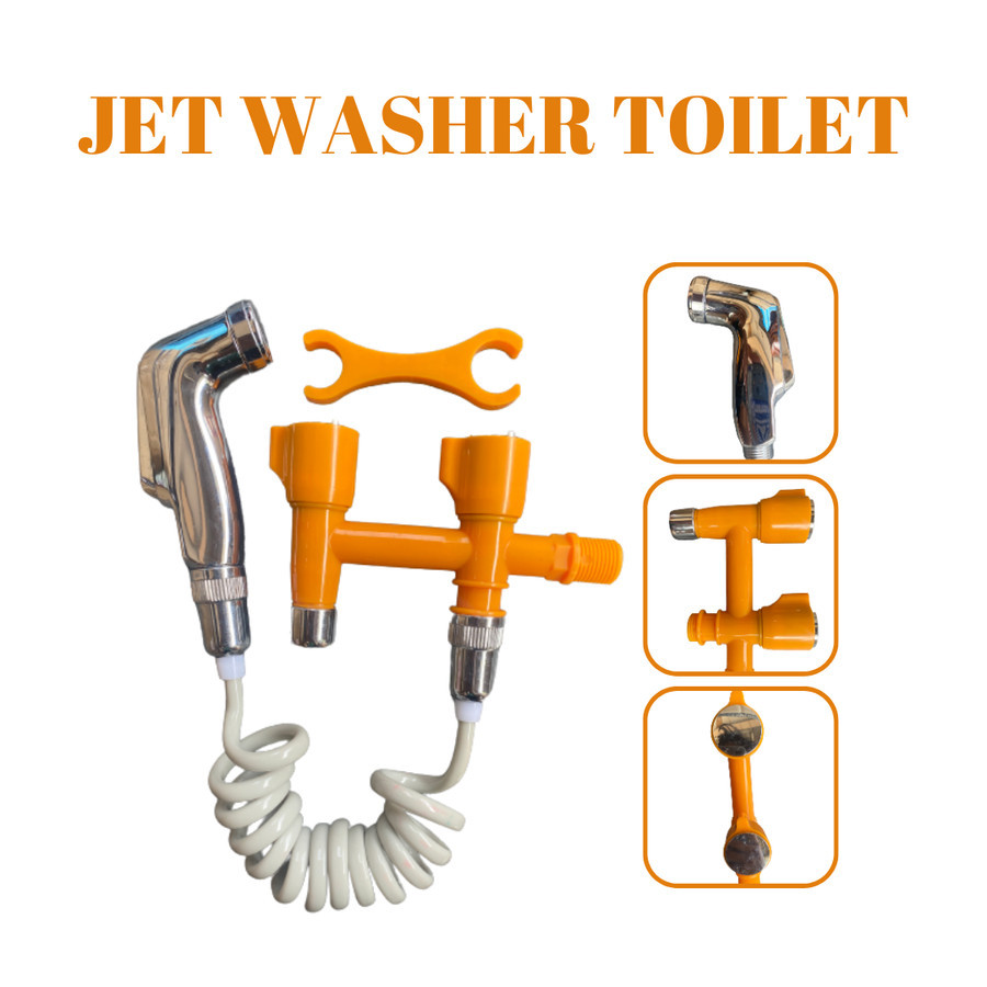 JET WASHER TOILET SET AIR JET WASHER TOILET BIDET CLOSET SEMPROTAN AIR