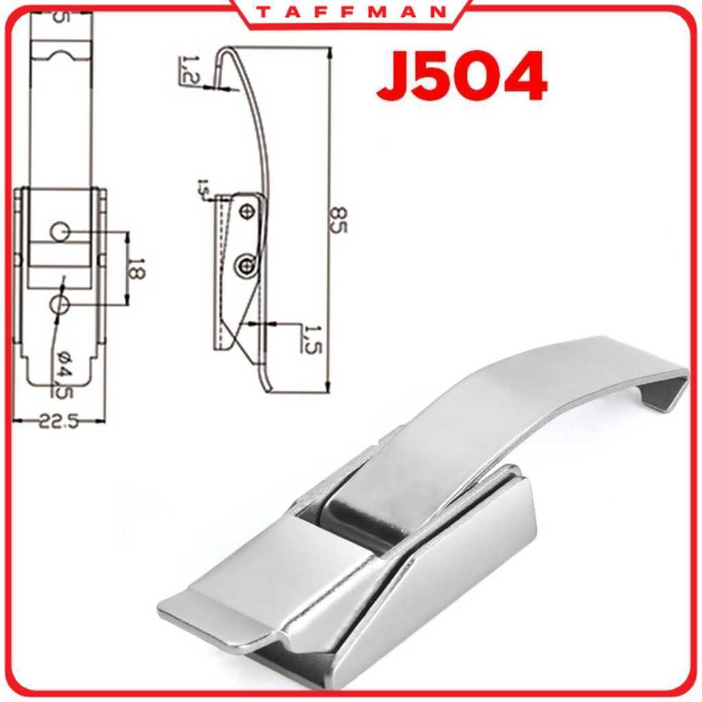 TM - TAFFWARE Kaitan Peti Grendel Koper Kabinet Clamp Lock Loaded Buckle - J504
