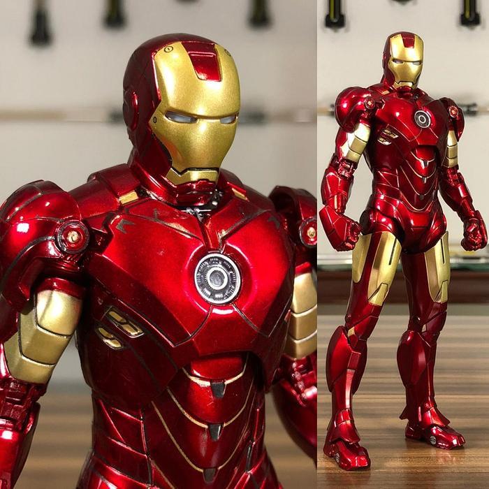 ZD Toys Iron Man Mark 4 - Marvel Avengers IronMan 2 MK4 1/10 Scale