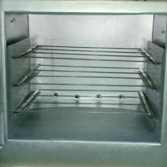 Oven Kue BIMA 2 susun/Oven Kompor Tangkringan - Abu-abu