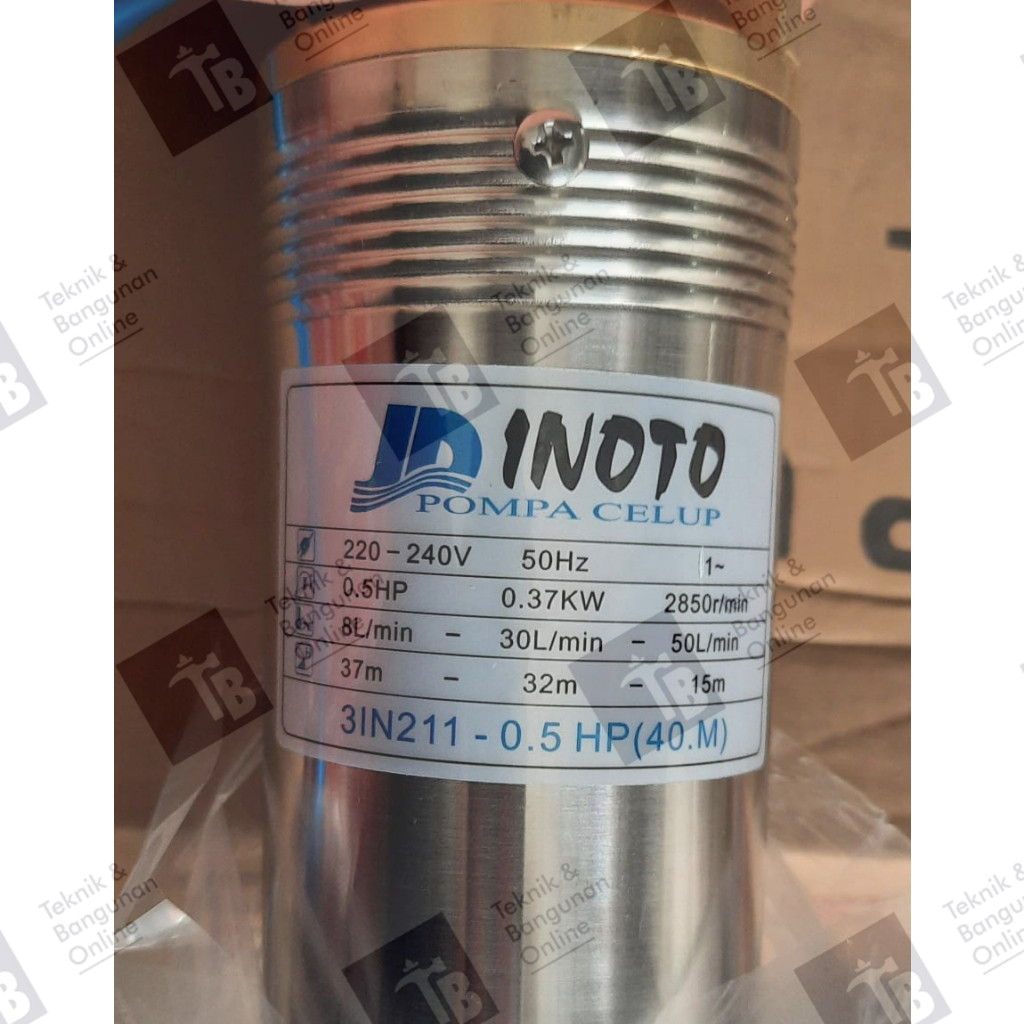 INOTO Pompa Celup 3" 0.5 HP / Submersible Pump 3 Inch