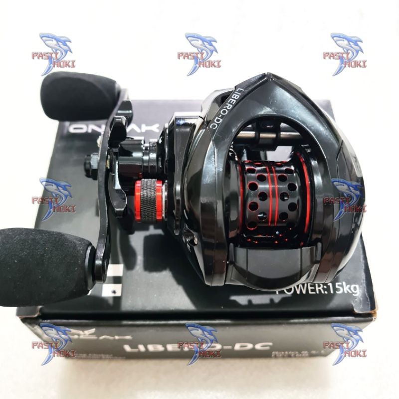 Reel BC Bait Casting Oncak Libero DRANG CLICKER (DC)DRAG 15 KG HANDLE KIRI