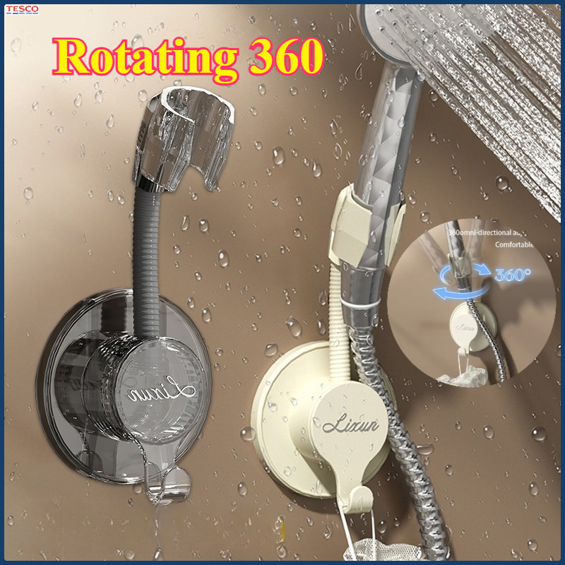 Holder Shower Adjustable 360 Derajat / Penyangga Shower Tempel / Shower Holder Tembok Model Dapat