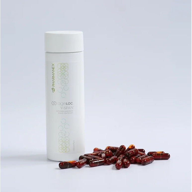 ageLOCC® Pharmanexxx  Y-Span® - 120 cap - YSpann Y Span Youth Span Suplement Original Nu Skin Perawa
