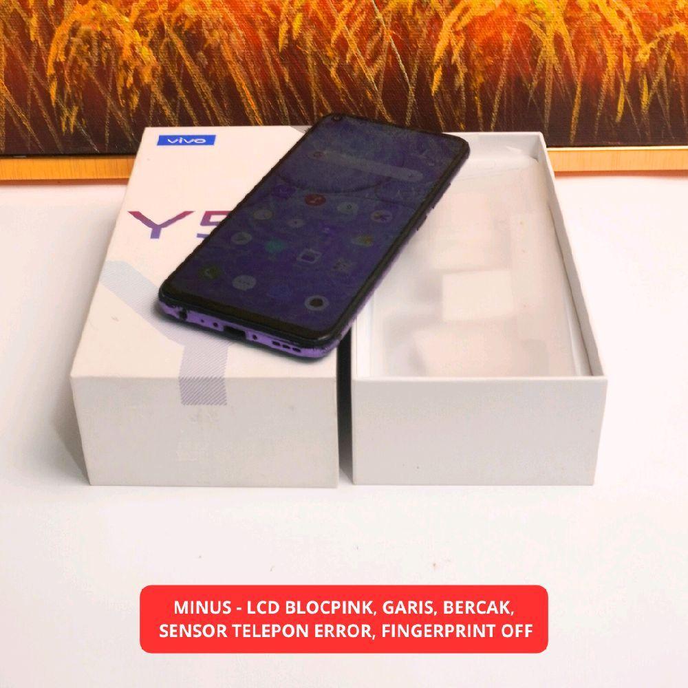 VIVO Y50 8/128 GB GRADE E - MINUS HP SECOND ORIGINAL SINAR MUTIARA CELL (11993)