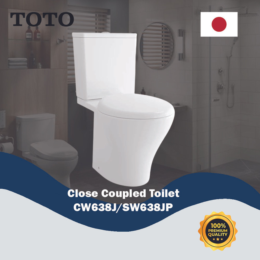 TOTO Closet Duduk CW638J