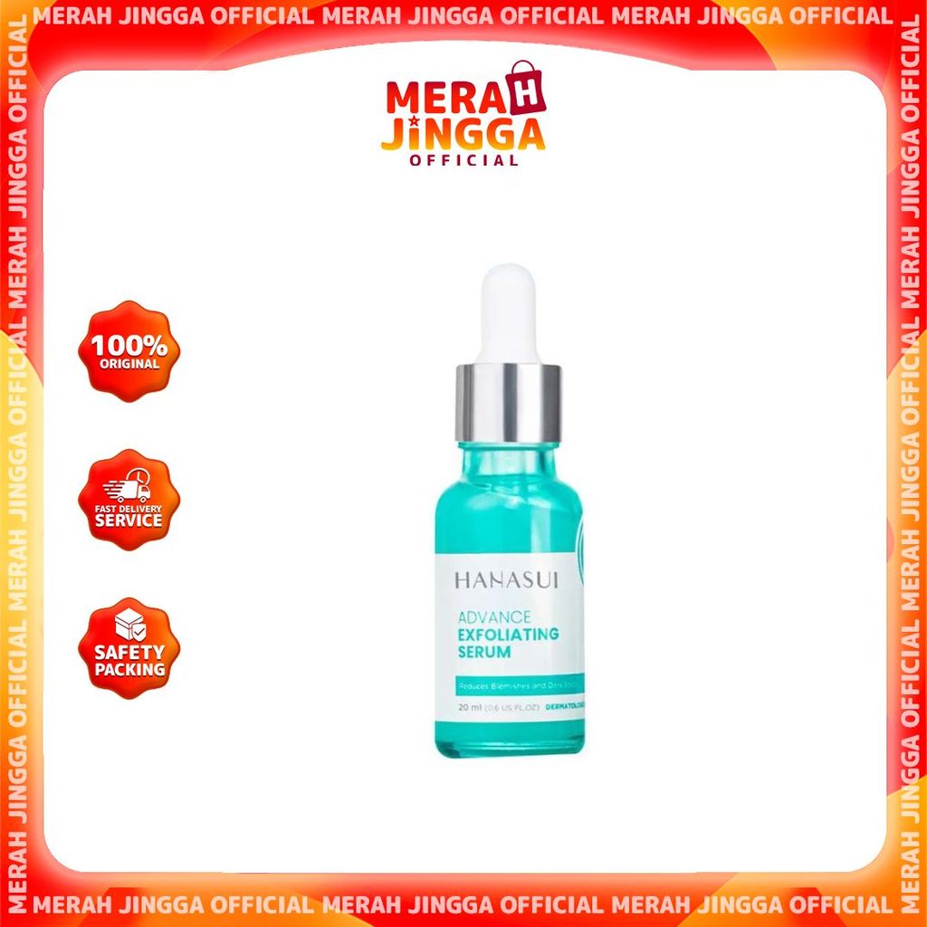 HANASUI Serum Exfoliating Advance 20ml | Merah Jingga Official