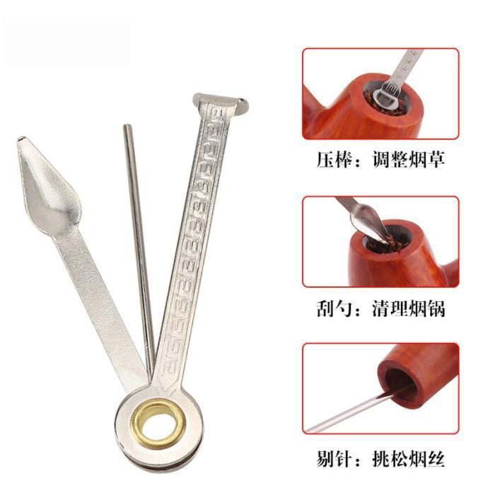 Tamper 3 in 1 Pipa Cangklong Pembersih Cangklong Temper Murah Meriah