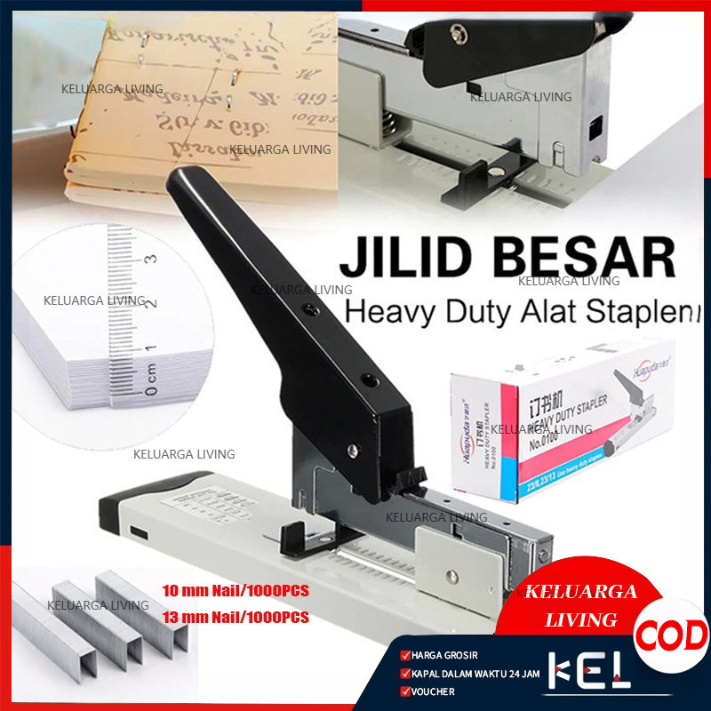 Hekter Untuk Kertas Tebal - Hekter Serba Guna Heavy Duty Stapler Tembak Kangaro /stapler Max / Stapl