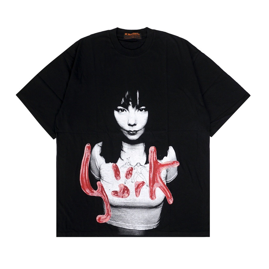 KKONTENER BJORK OVERSIZE TSHIRT BLACK