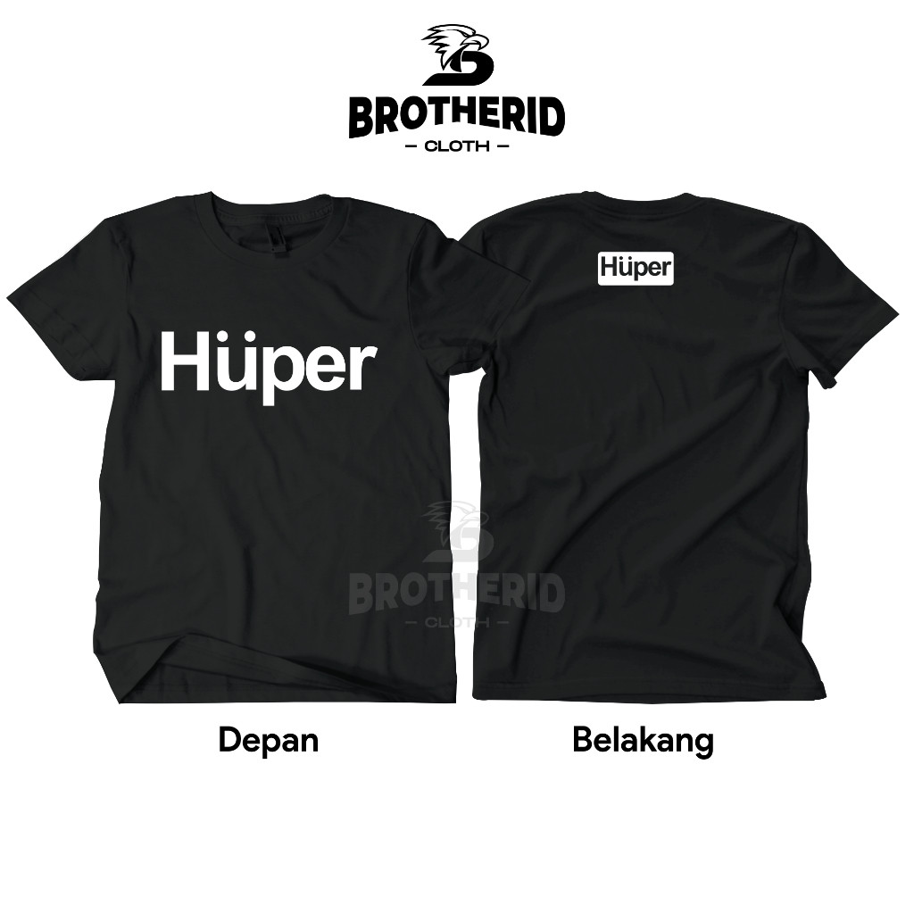WIRAFASHION.ID Kaos Huper Audio Baju Operator Sound System Original