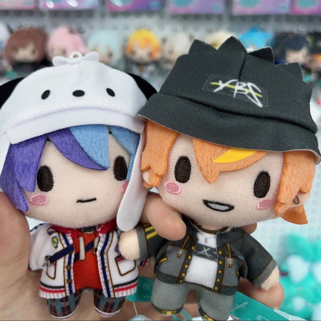 10cm Pjsk Plush Toy Keychain Project Sekai Shinonome Akito Stuffed Plush Doll Aoyagi Toya Pendant Ba