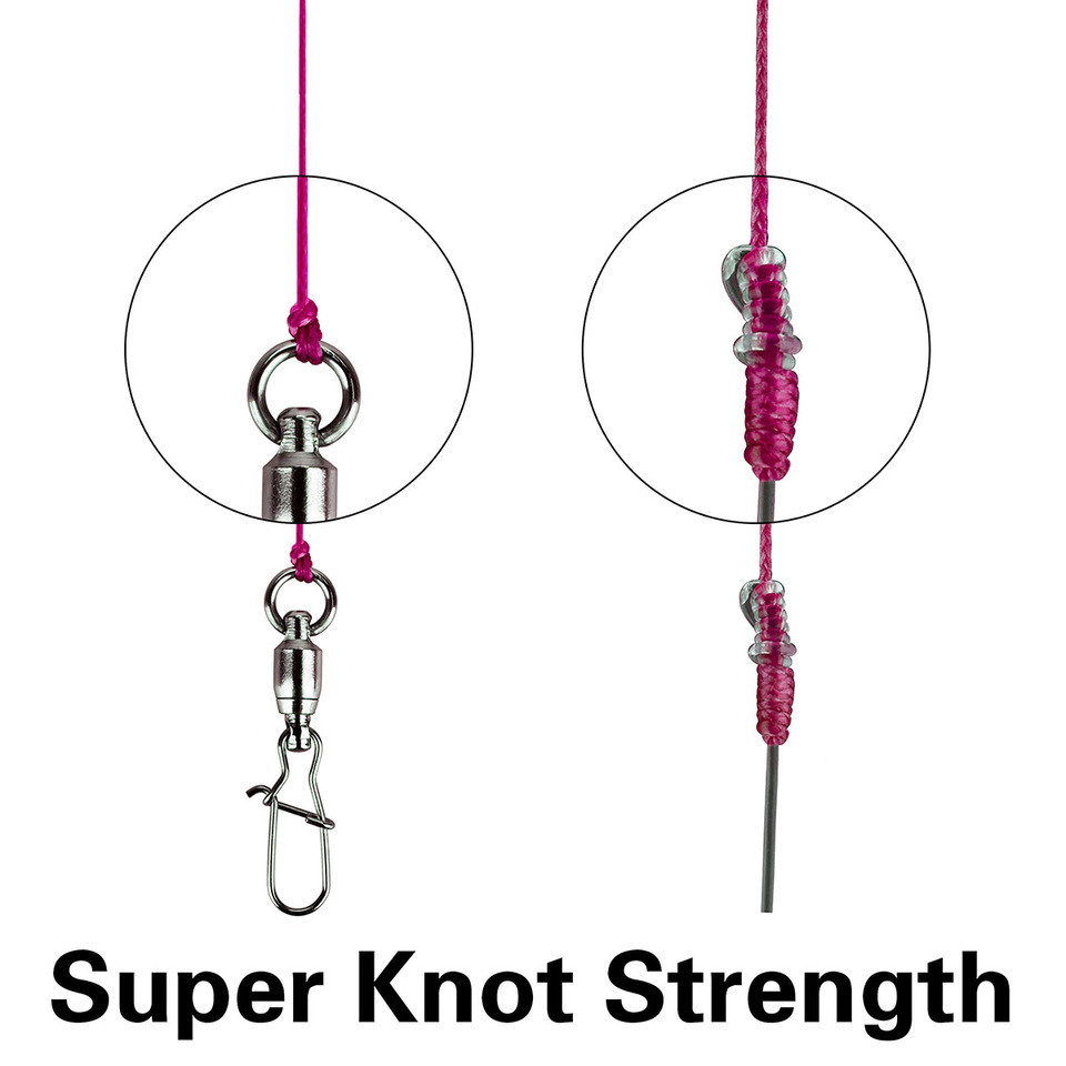 Superline Braided Fishing Line - Pro Grade Power Performance Saltwater Freshwater Fish - Colored Fis