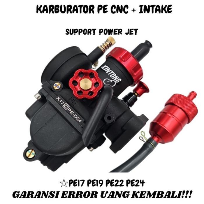 KARBURATOR KARBU PE INTAKE PE 17 19 22 24 26 28 PNP TIGER MEGAPRO OLD GL PRO GL MAX CB 100-Apocalyps