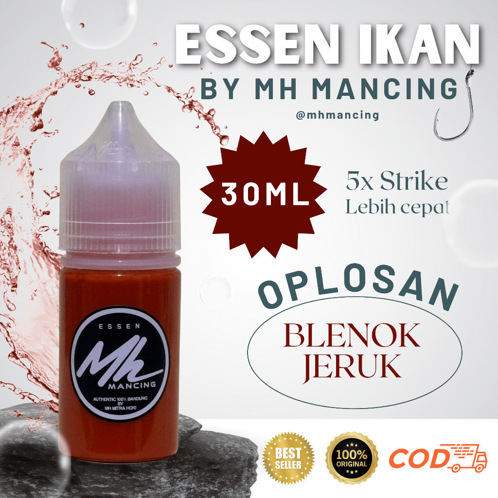 Essen Oplosan Germo 30 ML - Essen Belenok Jeruk MH Mancing Asli  Original