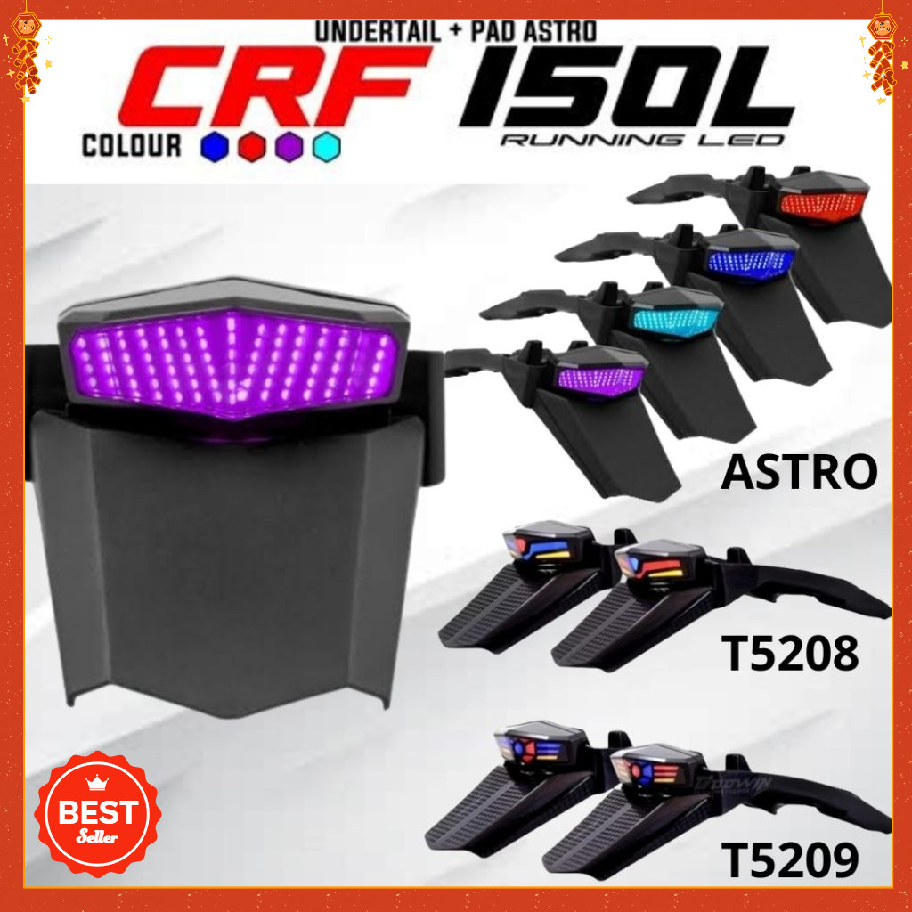 SPAKBOR BELAKANG CRF / STOP LAMP 3IN1 CRF / SPAKBOR BELAKANG CRF PLUS LAMPU/LAMPU STOP CRF LED/BUNTU