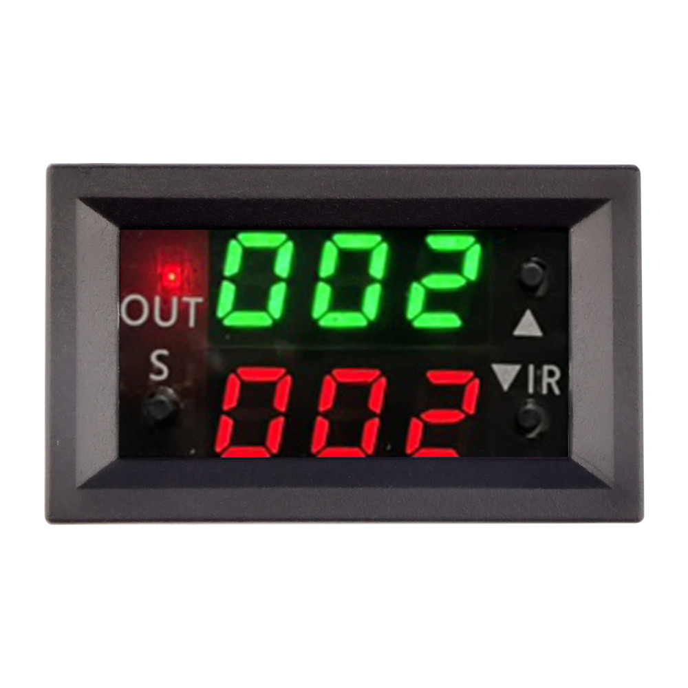 T2401-O/N DC 12V Dual splay Time Relay Module Time Delay Relay LED gital Timer Relay Delay Cycle Con
