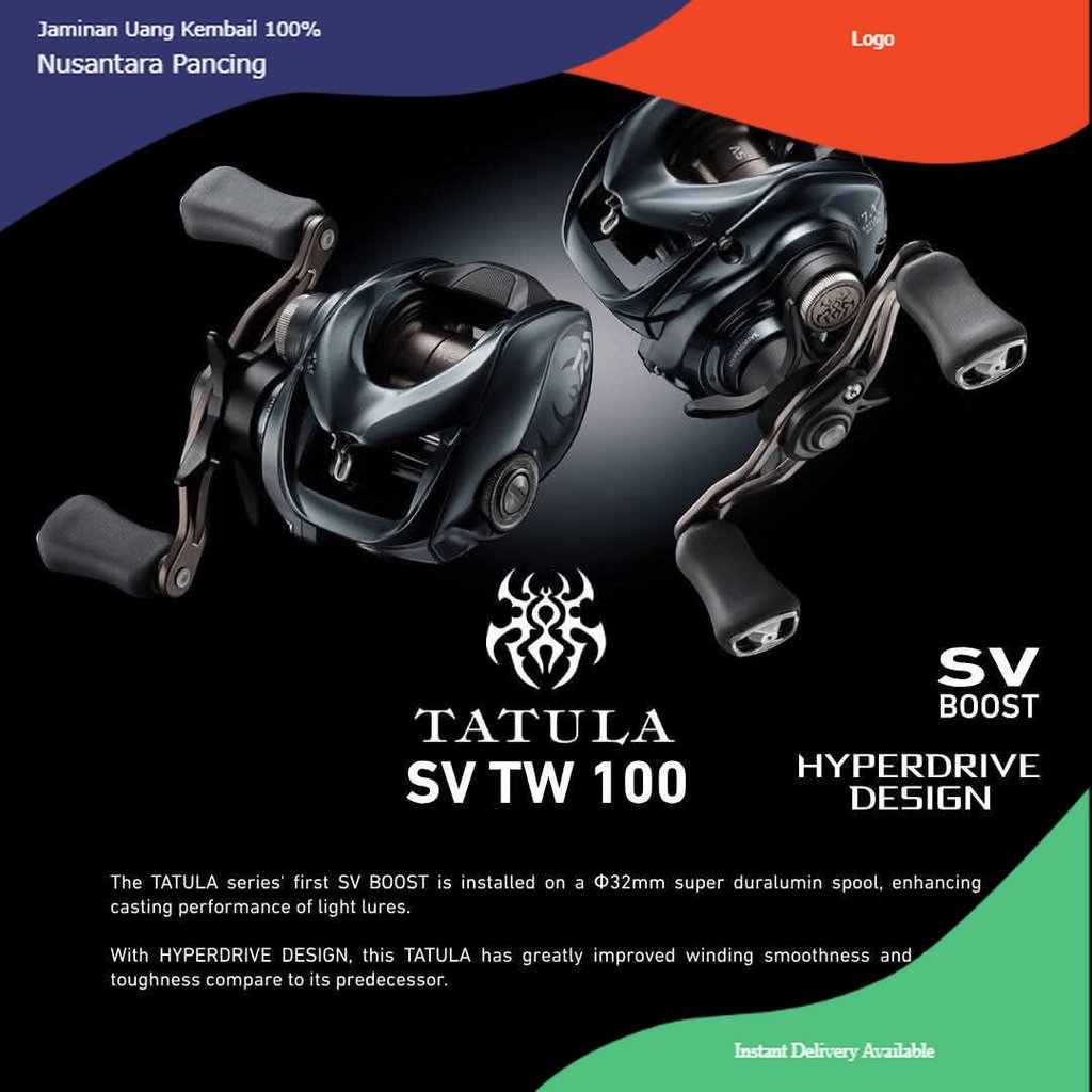REEL BC DAIWA TATULA SV TW 2025 SV BOOST HANDLE KIRI