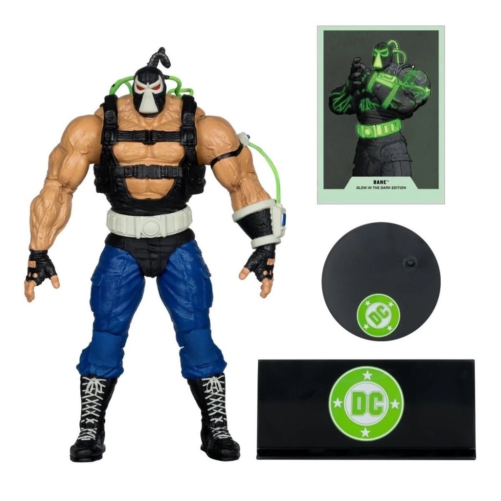 McFarlane Toys Megafig-Bane 7" Action Figure Gold Label Garage Kit ﻿McFarlane Bane Dc Multiverse Mod