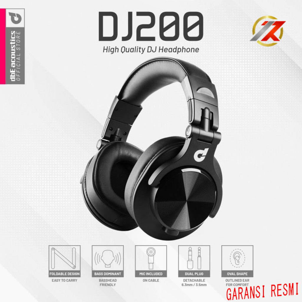 dbE DJ200 V2 High Quality DJ Headphone