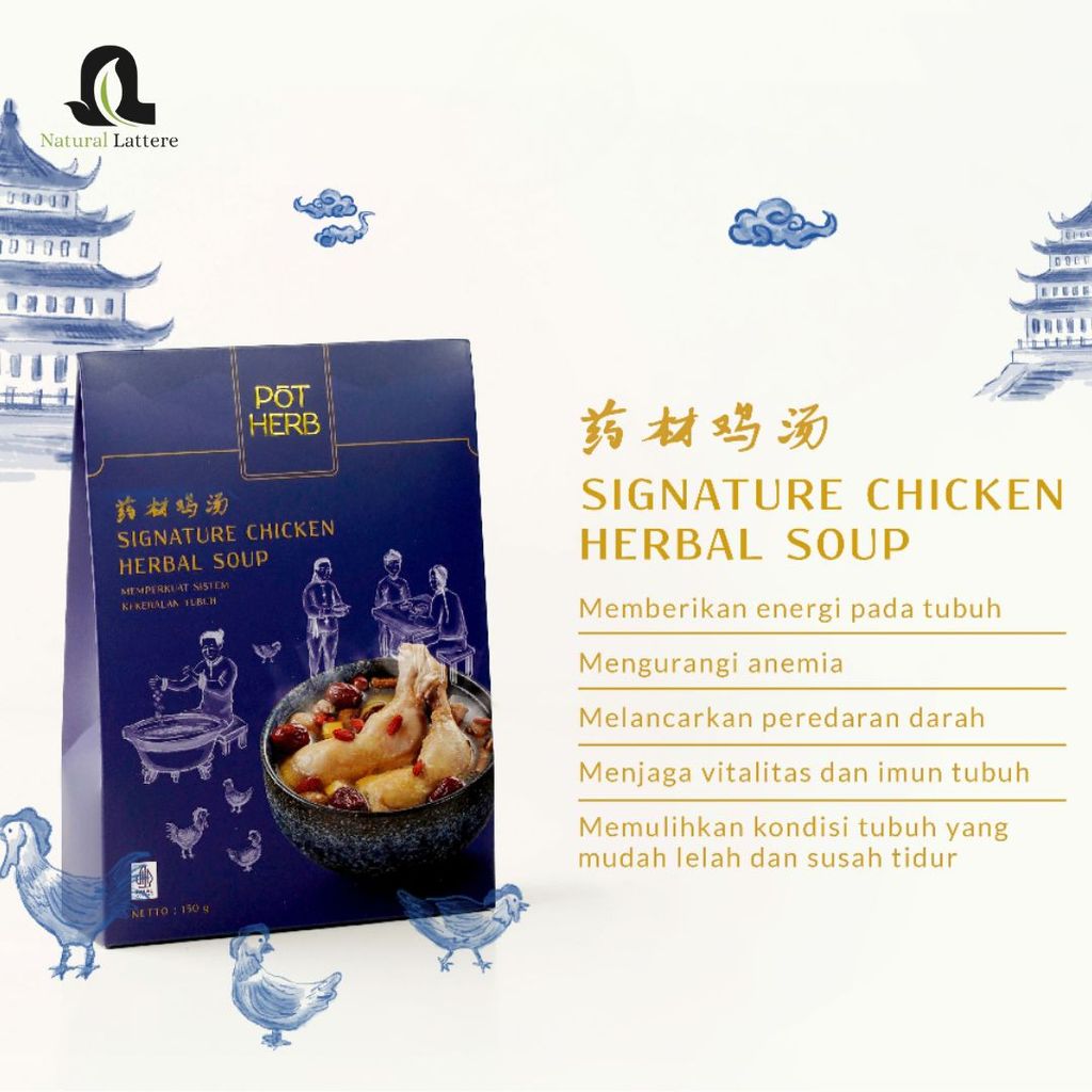 [POTHERB] SIGNATURE CHICKEN HERBAL SOUP