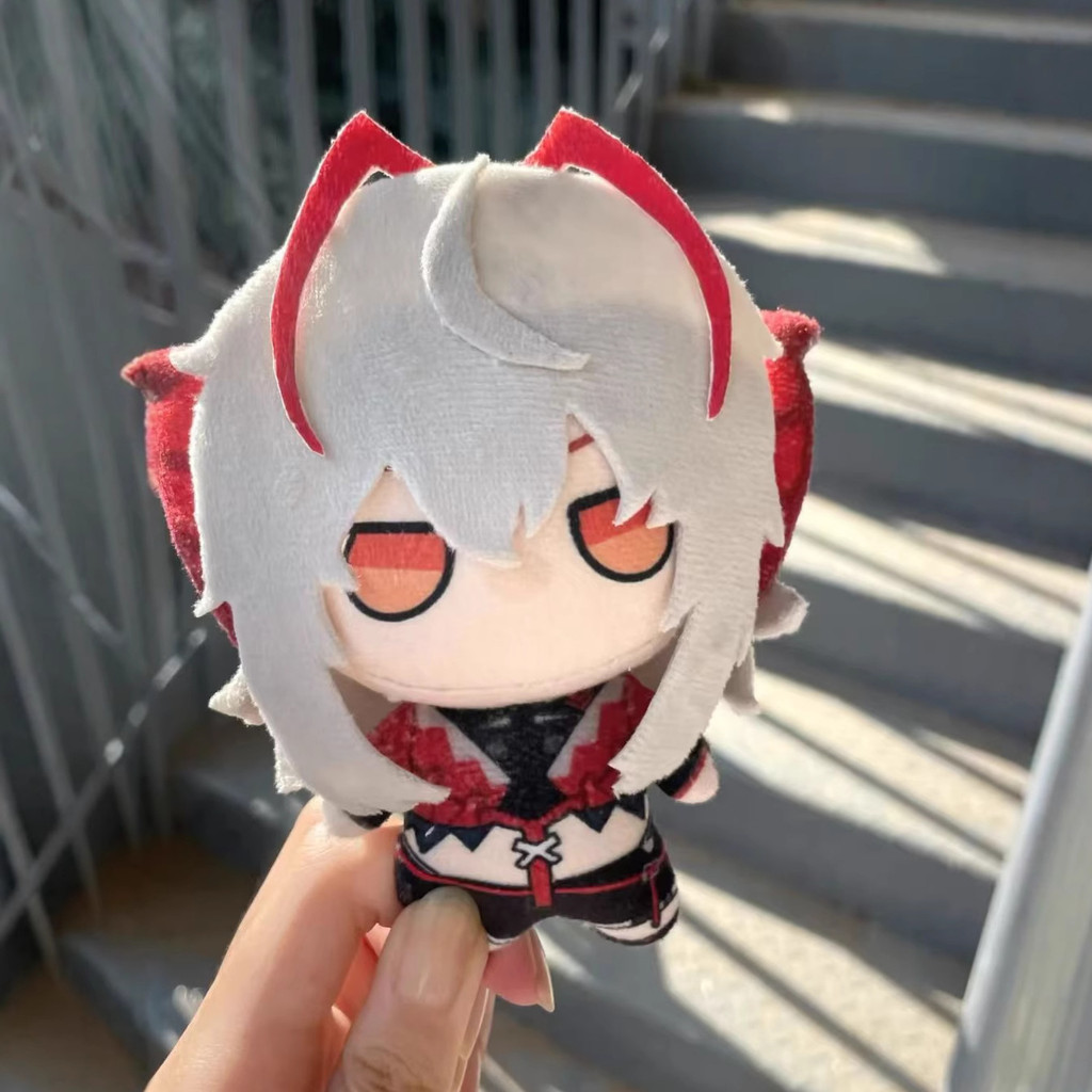 10cm Arknights Doll Logos Plush Toy Wisp Del Nunu Prise Mini Pendant