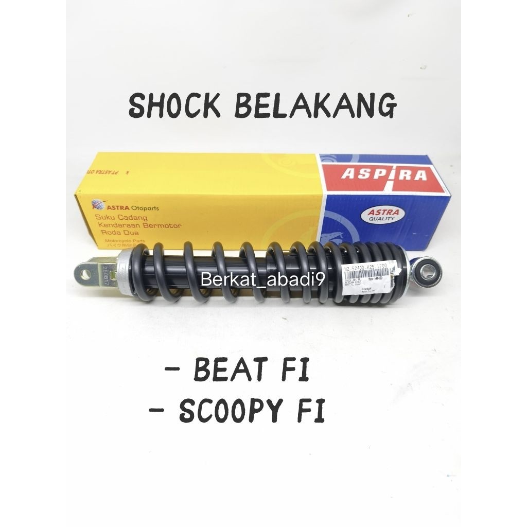 [ Aspira ] Shock Shok Belakang Beat FI / Scoopy FI
