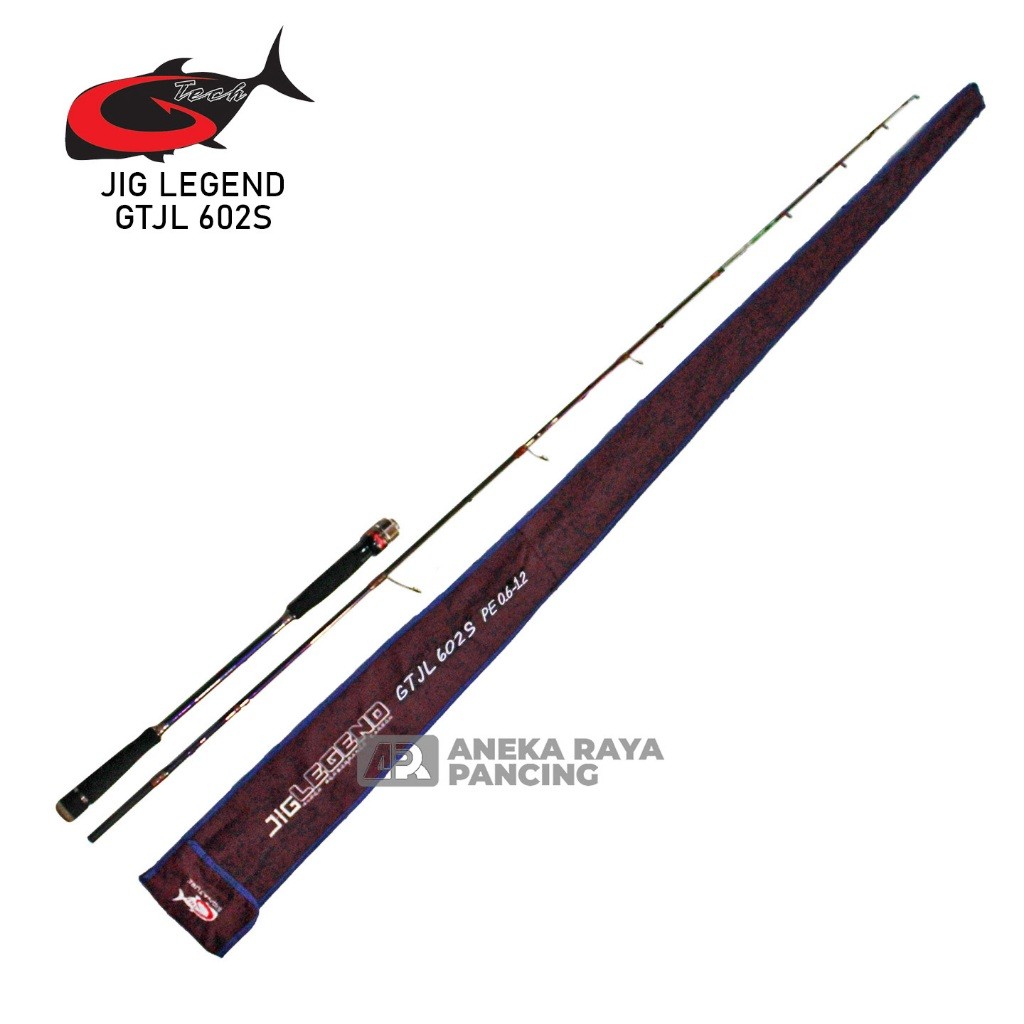 JORAN G-TECH JIG LEGEND | Joran Jigging Kuat Berkualitas | Joran Laut Terbaru | Joran Best Seller | 