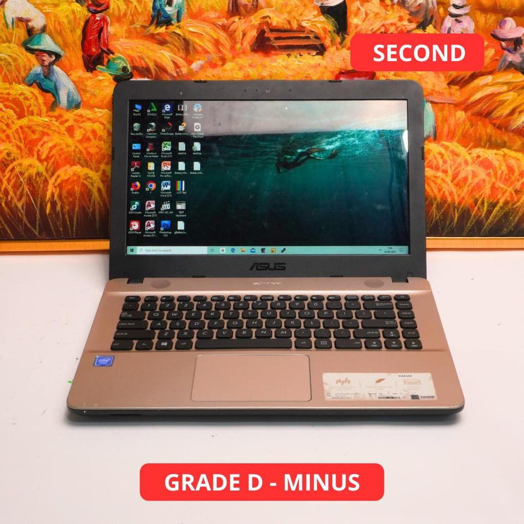 ASUS VIVOBOOK 14_ASUS LAPTOP X441MA CELERON N4000 4 GB (14") GRADE D - MINUS LAPTOP SECOND ORIGINAL 