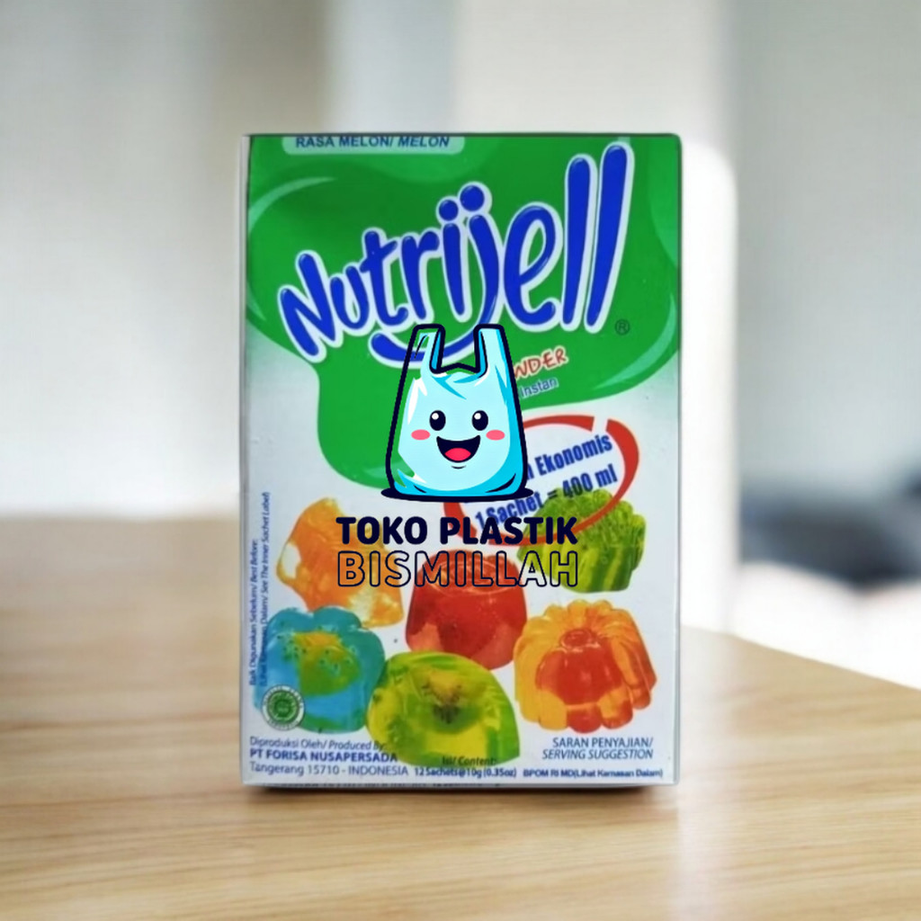 NUTRIJEL JELLY POWDER AGAR RASA MELON