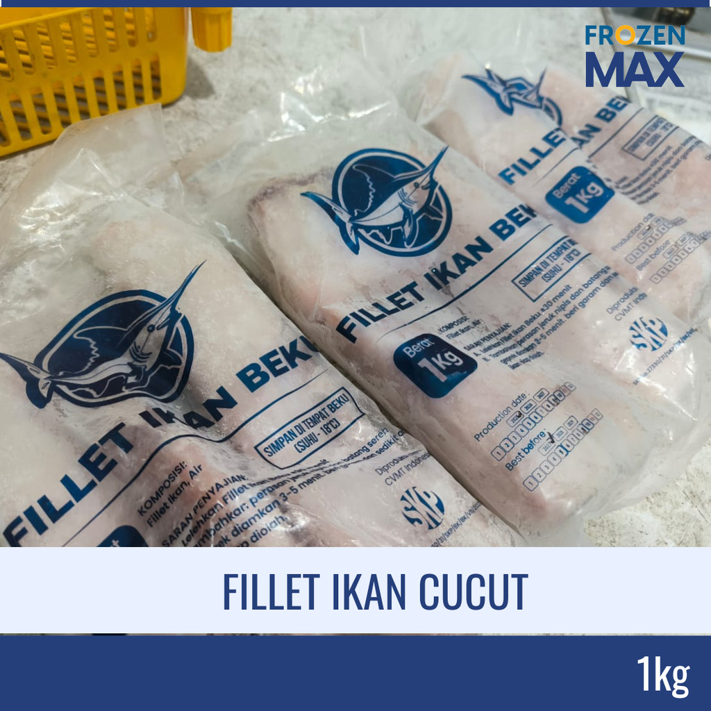 Fillet Ikan Cucut Boneless | Ikan Fillet 1kg