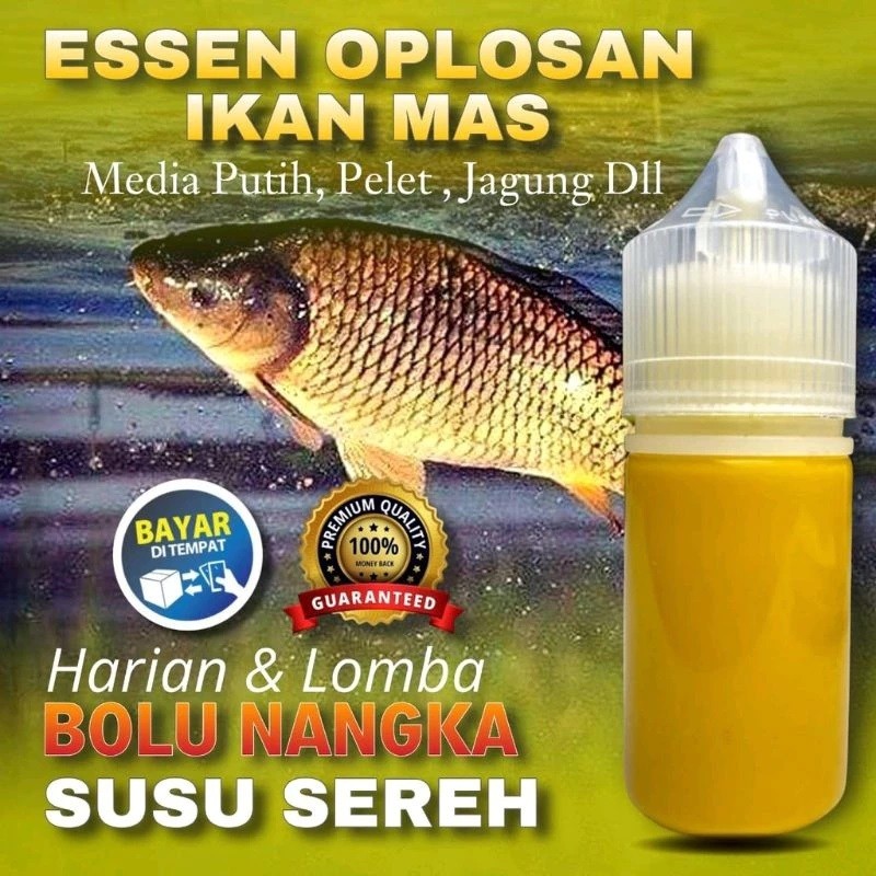 Essen Bolu Nangka Susu Sereh Essen Oplosan Ikan Mas Yang Palingg Gacorr Kemasan 60ML