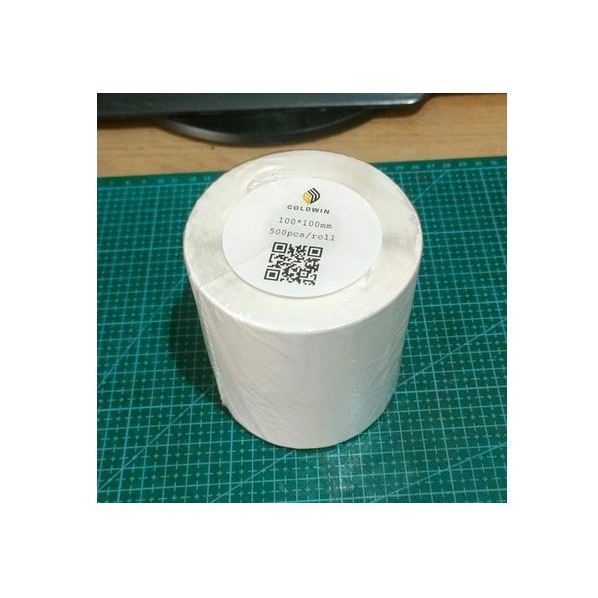 Kertas Thermal Resi 100x100 – Goldwin 500 Lbr Shopee J&T JNE Sicepat