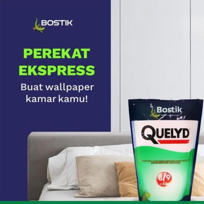 LEM PEREKAT WALLPAPER DINDING QUELYD BOSTIK