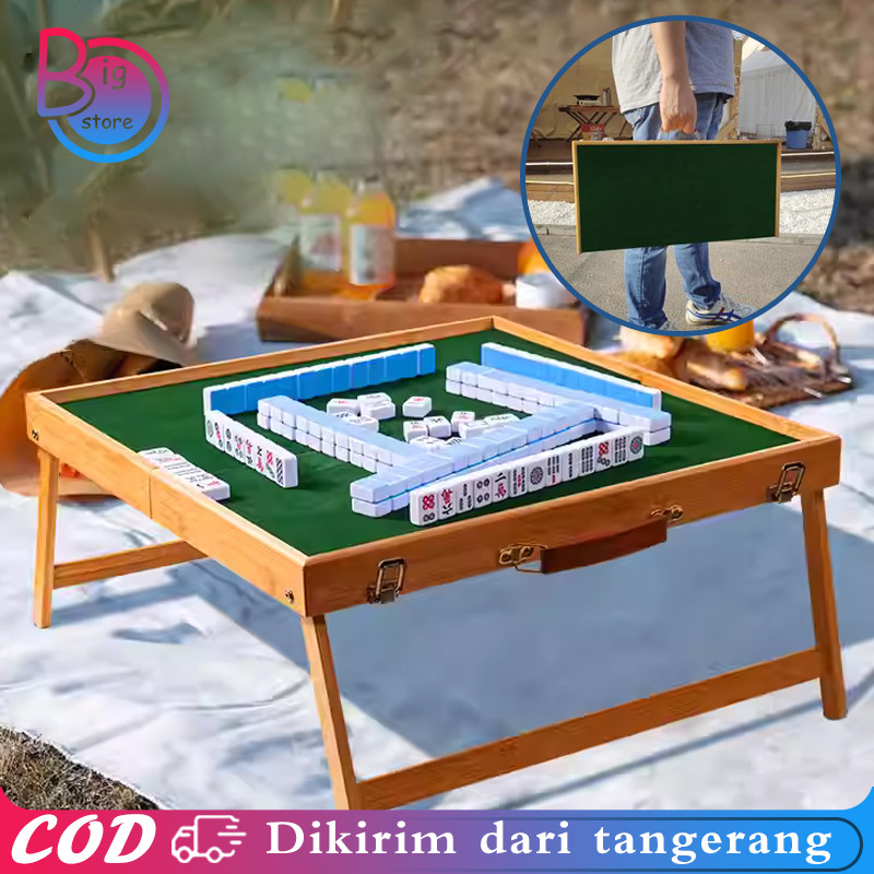 Chinese International Mahjong Set Mahyong Mahjong Game China Dengan Meja