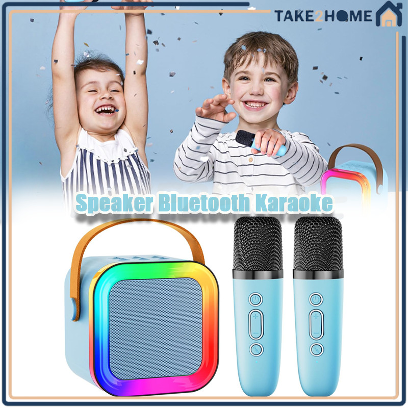 2Mic Mini Bluetooth Portabel Bluetooth Speaker/Bluetooth Mini Speaker/Mini Speaker Karaoke Speaker P