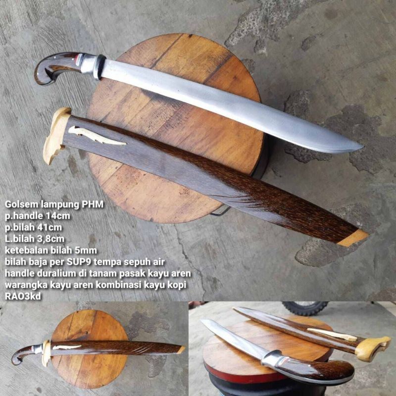 GOLOK BAJA GOLOK LAMPUNG SIAP PAKAI