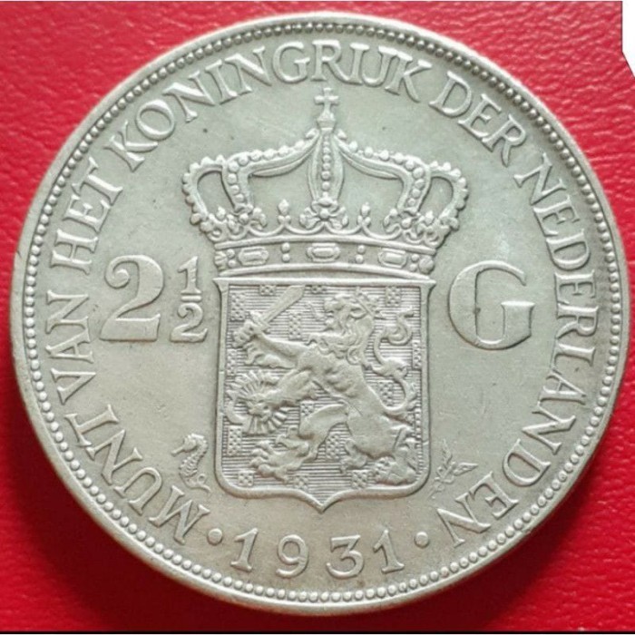 ARTZ ( REPLIKA ) Koin Kuno ( Replika )  Netherland Belanda Wilhelmina Gulden