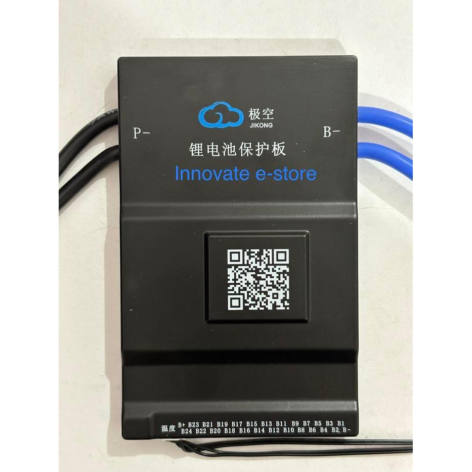 Bms baterai lifepo4 jikong 8s-24s 100a smart balancer bluetooth - 8s-24s 80-150ah TERLARIS